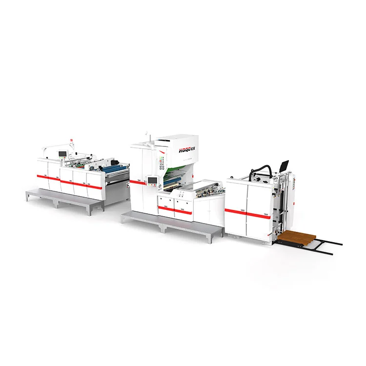 Mesin Laminating Penyingkiran Serbuk Pisau Rantai Automatik