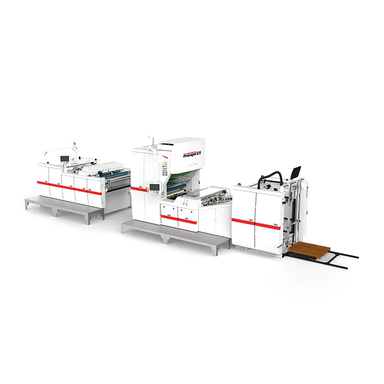 Mesin Laminating Penyingkiran Serbuk Pisau Panas Automatik