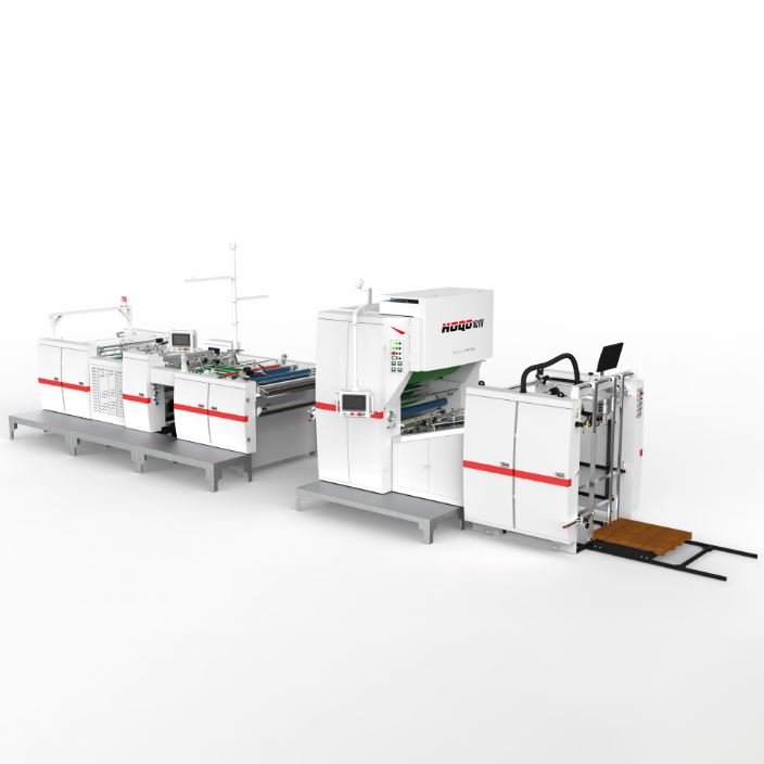 Mesin Laminating Timbul Menegak Automatik