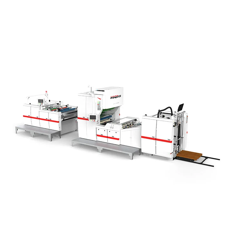 Mesin Laminating Penyingkiran Serbuk Menegak Automatik
