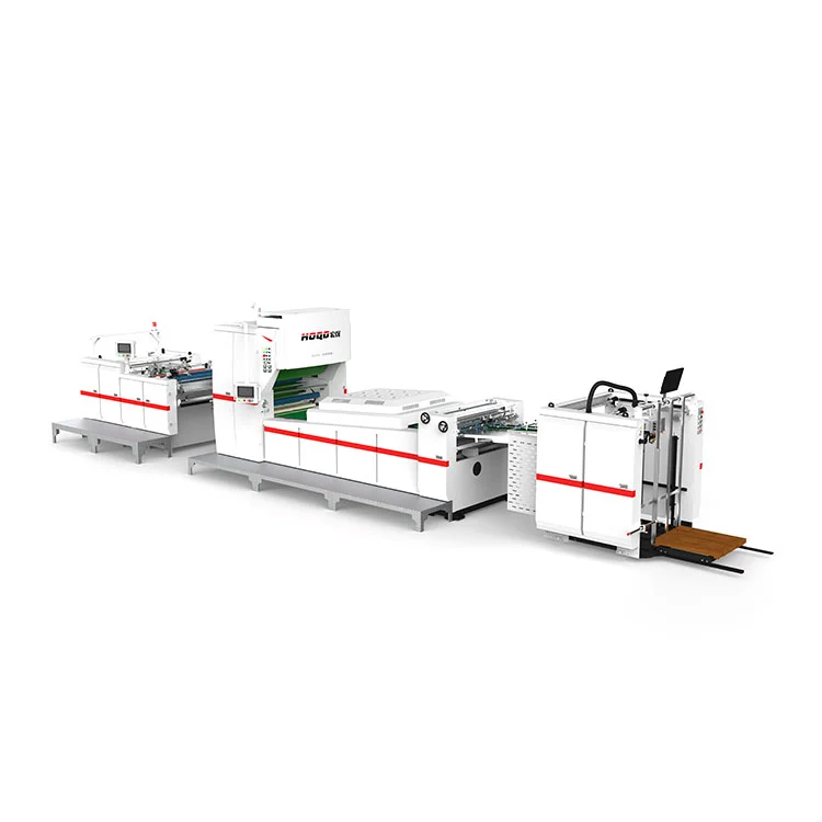 Mesin Laminating Rawatan Servo Corona Pintar