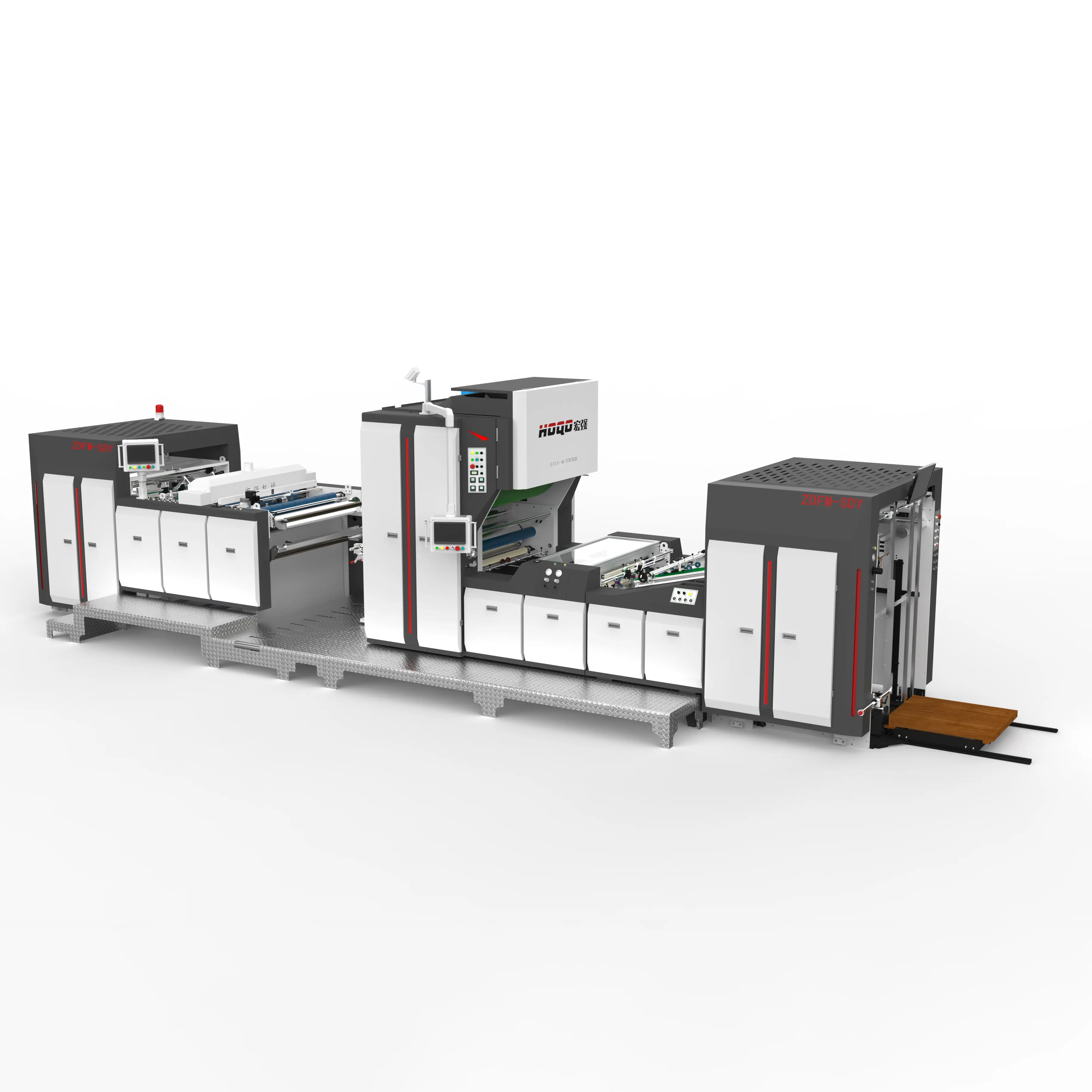 Mesin Laminating Serbuk Servo Panas Servo Pintar