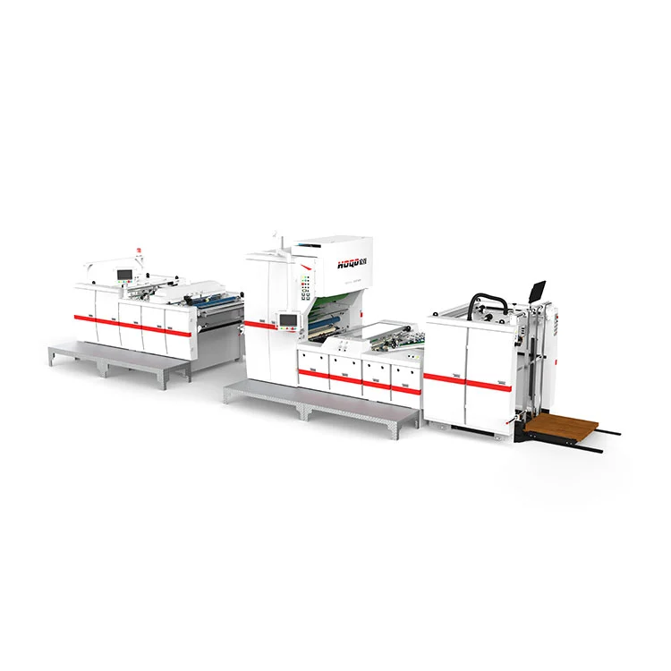Mesin Laminating Serbuk Servo Panas Servo Pintar